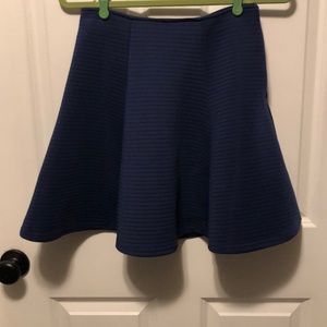 Navy blue skater skirt